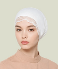 Le Bonnet Signature - Édition Dentelle Blanche